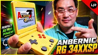 Anbernic RG 34XXSP - Unboxing, All Games List & Performance Test