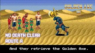 Golden Axe III (Genesis) No Death Clear with Chronos Lait (Route A | Hard Difficulty)
