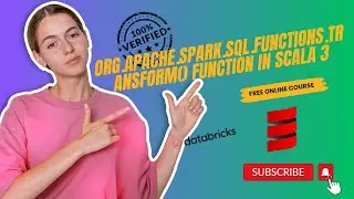 org.apache.spark.sql.functions.transform() function in Scala 3 | Azure Databricks #scala3 #spark