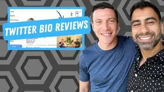 David Perell and Neville Medhora Live-Improve Twitter Bio's