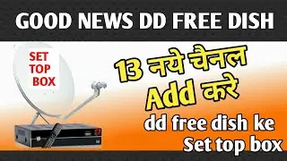 Dth new channel update today 2024 | Good news | dd free dish set box new channel Add | free to Air