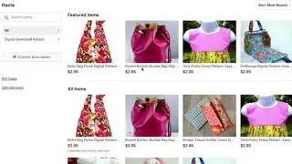My Etsy store Update 2019