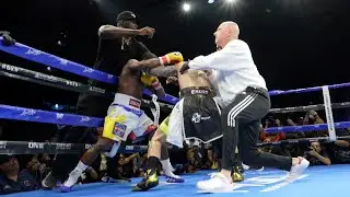 Floyd Mayweather vs John Gotti III ending & the chaos after