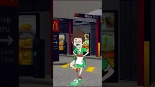 Seth tries out the new Shammy Shake #shamrockshake #mcdonalds #animationmeme #meme