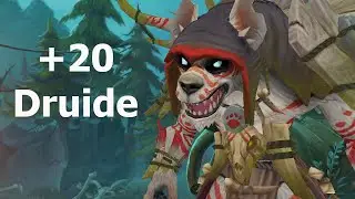 BRACKENFELLHÖHLE +20 | WoW Dragonflight S2 M+ Dungeon Commentary - Heal Druid