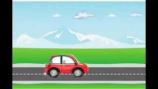 Moving Car Animation Using Pencil2D !!! 
