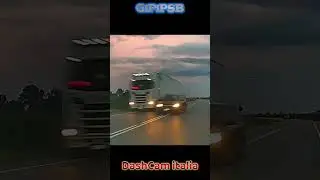 Sorpasso azzardato... da manuale - DashCam Italia #shorts