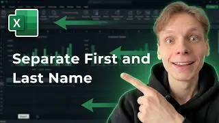 How to Use Flash Fill in Excel to Separate First and Last Names [2026 Easy Guide]