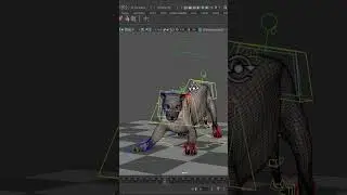 Creating a Quadruped Rig for Production with Paween Sarachan #gnomonworkshop #maya #rigging