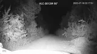 Тест инфракрасного прожектора 100 м 90 градусов VLC-3012IR