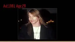 Axl Rose Transformation