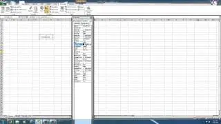 Excel 2010 How to change the color of text in a checkbox