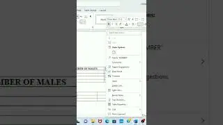 How to Delete Column in MS Word Table | MS Word Tutorial (UPDATED)
