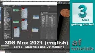 Materials and UV Mapping - Getting Started in 3DS Max 2021 (part 8)