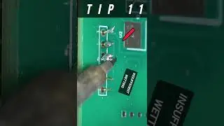 Soldering tips and tricks - Tip 11 Use the right quantity of solder and temperature when soldering!