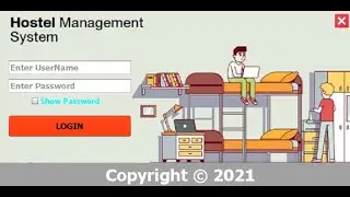 Hostel Management System Project  || JAVA Swing Netbeans