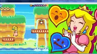melonDS: Super Princess Peach with xBRZ filtering