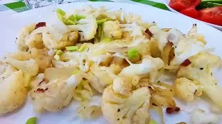Цветная капуста под сыром запеченная в духовке!
