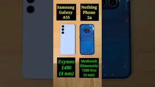 Samsung Galaxy A55 Vs Nothing Phone 2a Speed Test Comparison |