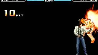 KOF 2002 UM 草薙京 KYO Combo 5