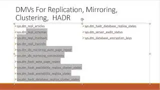 Day 10 #performance #monitoring of #database Using DMVs #part4 #interview            @1dbconsultant