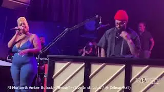 James Ross @ PJ Morton & Amber Bullock - "The Better Benediction"  (VAMP) - www.Jross-tv.com (STL)