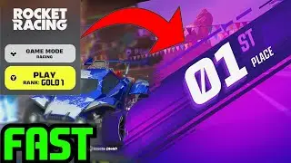 How REACH GOLD Rank FAST in Rocket Racing!