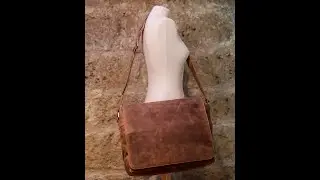 EOS Ruavintage | Bandolera de Cuero para Hombre | Mala Tiracolo Homem em Pele