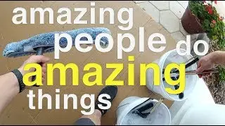 Amazing people do amazing things!