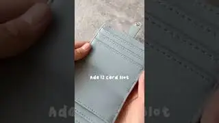 (+link) Dompet Kartu Koin Mini Muat Banyak