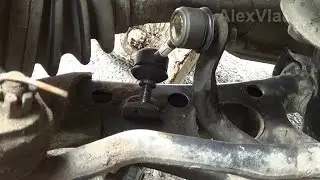 Как заменить линки (стойки) TOYOTA самостоятельно.