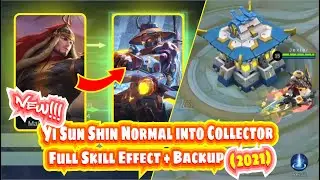 YI SUN SHIN NORMAL TO COLLECTOR NO LOGO + TOWER + BACKUP | Mobile Legends