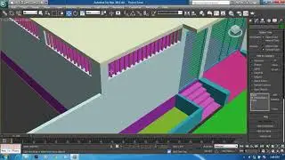 Project 3-8, Array for Typical Floor, Adjust Ground, Typical Foor & Roof, 3ds Max Tutorial- 53