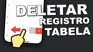 COMO DELETAR UM REGISTRO DA TABLEVIEW