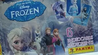 Frozen Photocards Booster Unboxing