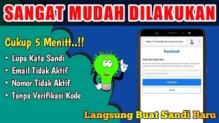 Terbaru 2024!! Cara mengembalikan akun fb lupa kata sandi email & nomor hangus