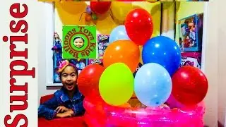 Thomas The Tank Engine Videos Super Giant Balloon Cake Magnetic Worlds Tinies Kids Balloons and Toys