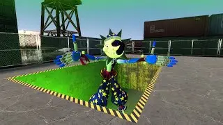 MOONDROP FNAF SB got into the SHREDDER! Garry's mod funny gameplay