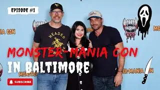 I met MATTHEW LILLARD and SKEET ULRICH at MONSTER-MANIA CON in Baltimore!