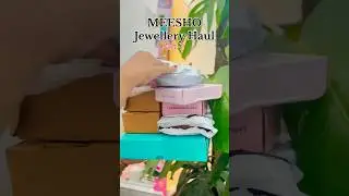 Part-1👆🏻MEESHO huge jewellery #haul #meesho #jewellery #meeshohaul #viral #affordable #shorts