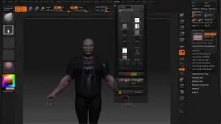 0220 Zbrush (polypaint to new UVS)