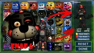 Lefty FNAF 6 In Fnaf World (Mod)
