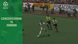 PES 2021 - Czhechoslovakia vs Romania - world cup 1970
