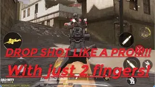 How To Drop Shot With Just 2 Fingers!