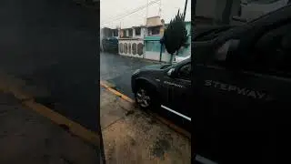 Se desató la tormenta en #Pachuca ⛈️⚡