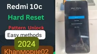 Redmi 10c Hard Reset Unlock Password Without Pc How to Unlock Pattern || Password  Xiaomi 10c Forget