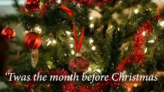 'Twas the month before Christmas....