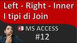 MS Access Left, Right, Inner Join