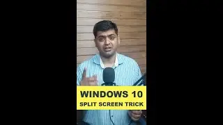Windows 10 Shortcut Keys to Split Screen 