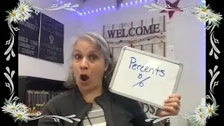 Percents: How to convert decimals and fractions to percents.